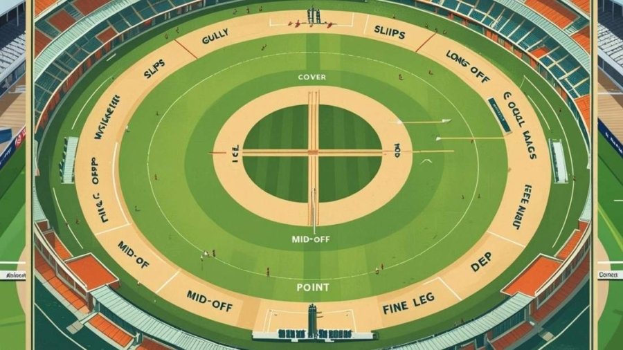 Fielding Positions on a Cricket Field