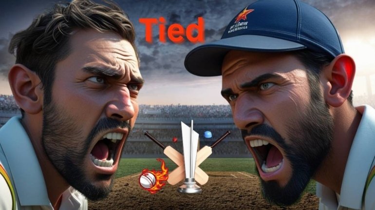 Concept of Tied Cricket Match