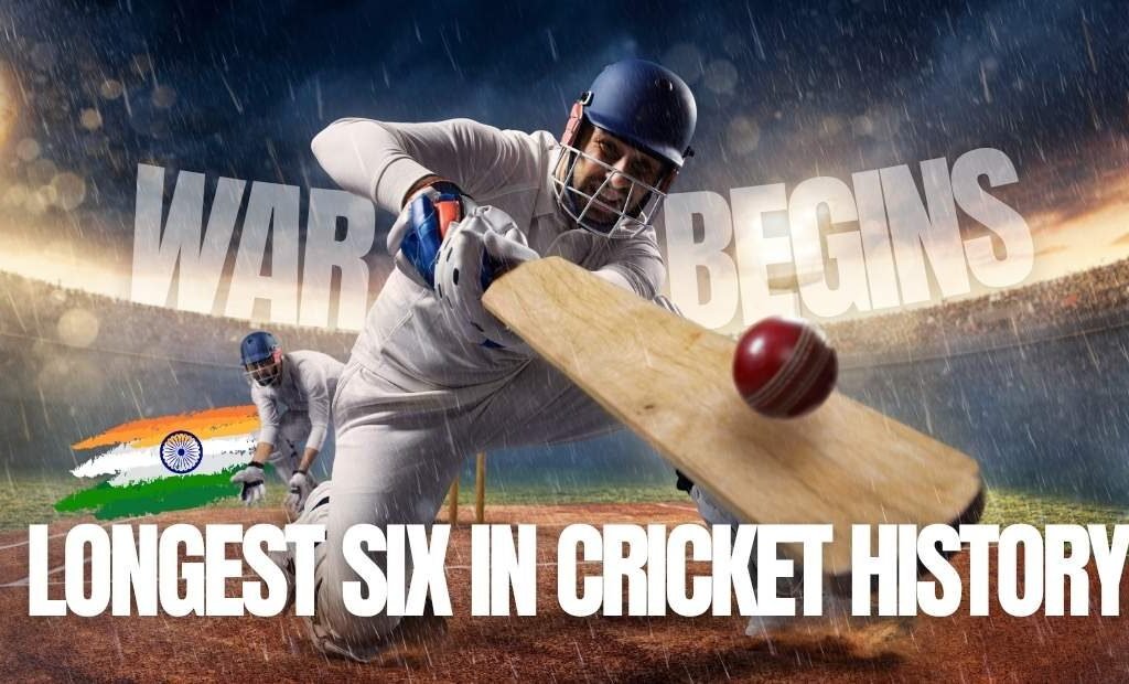 Top 10 list of Longest Six in Cricket History