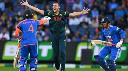 Australia Beat India by 4 Wickets in 2nd T20I at MCG
