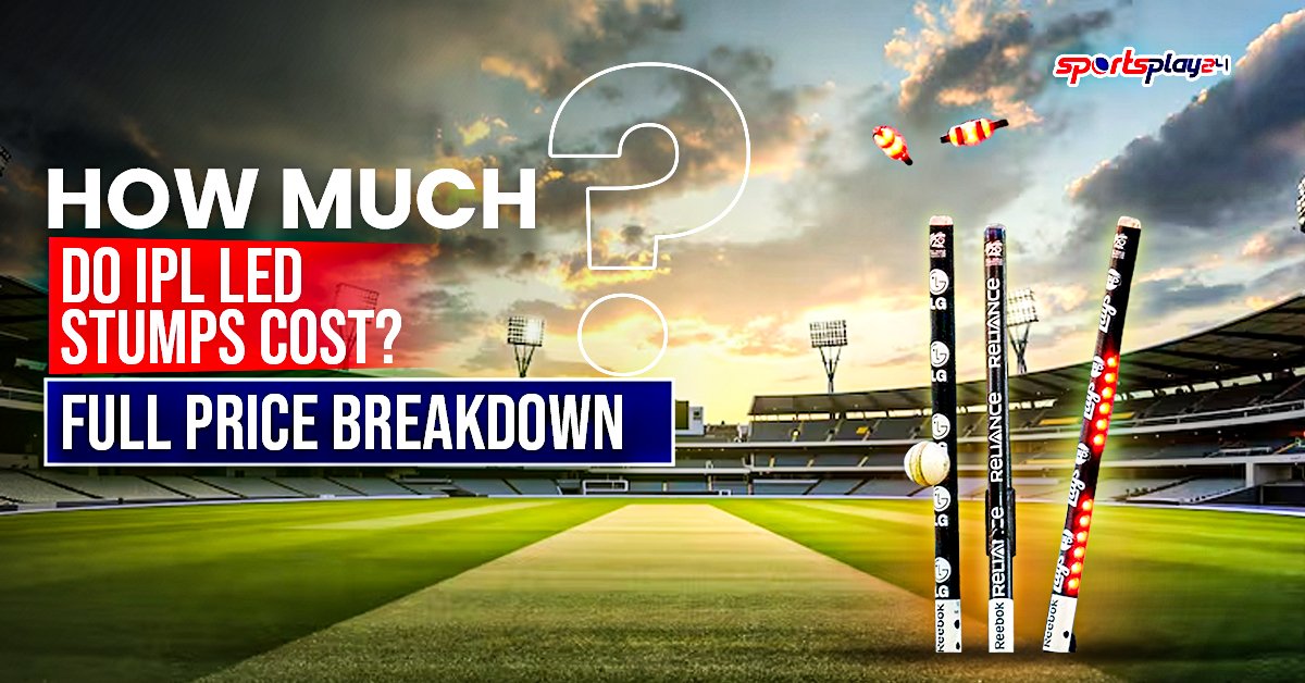 IPL LED Stumps Cost