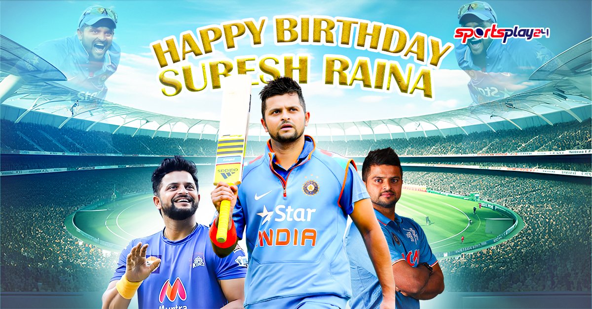 Suresh raina birthday