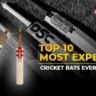 Most Expensive Cricket Bats Ever Sold