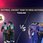 Bangladesh National Cricket Team vs India National Cricket Team Timeline