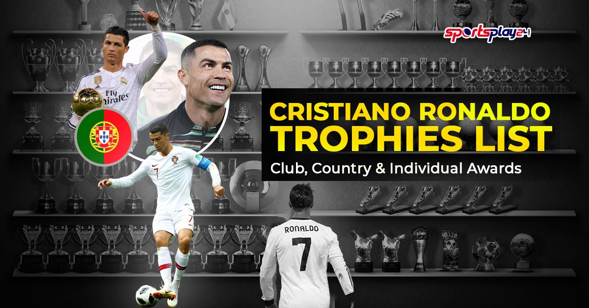 Cristiano Ronaldo Trophies List