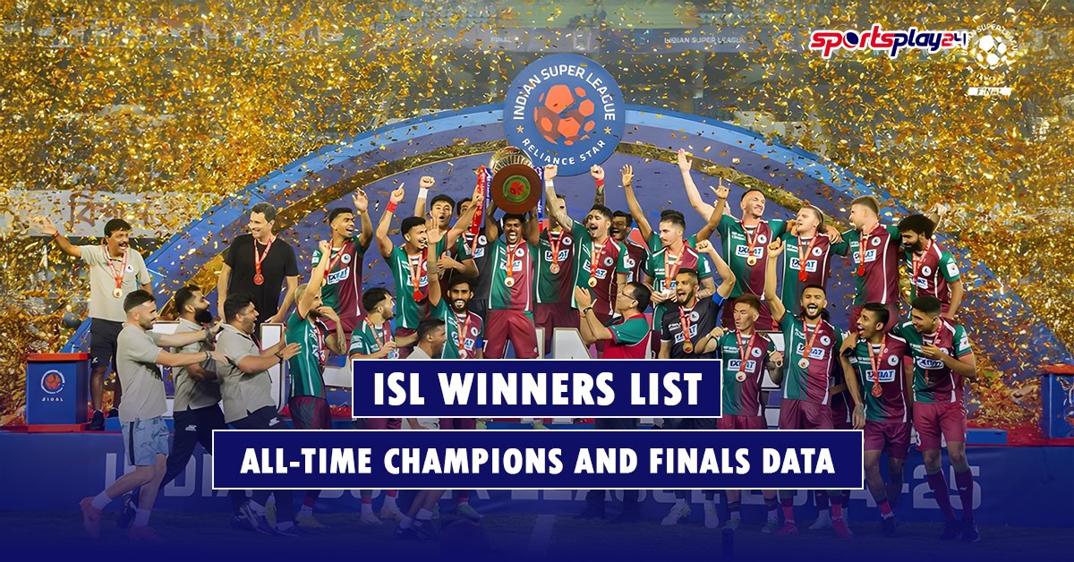 ISL Winners List