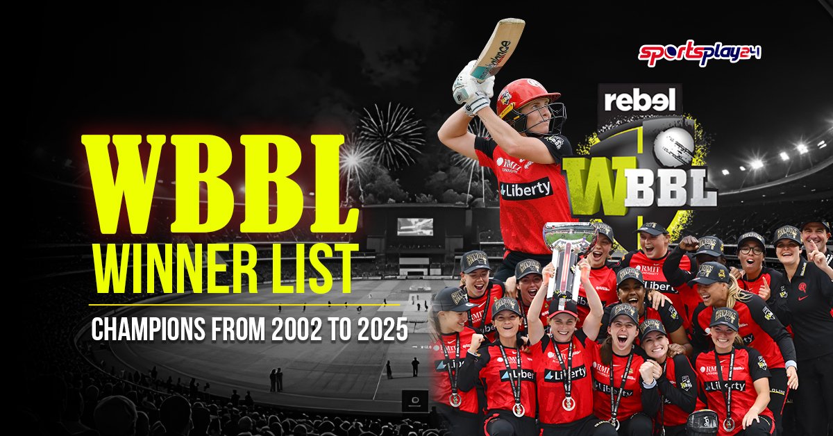 WBBL Winners List: Complete Champions List (2015–2025)