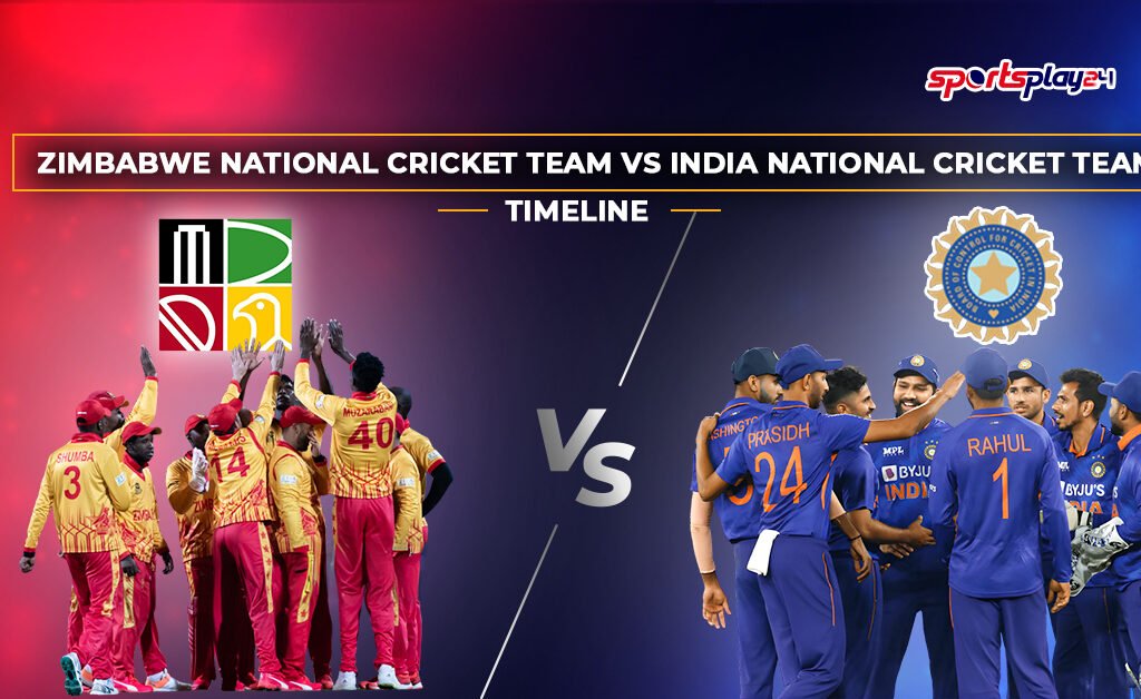 Zimbabwe National Cricket Team vs India National Cricket Team Timeline