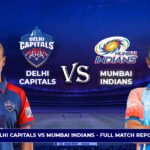 Delhi Capitals vs Mumbai Indians – Full Match Report