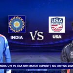 India U19 vs USA U19 Match Report ICC U19 WC 2026