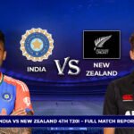 India vs New Zealand 4th T20I