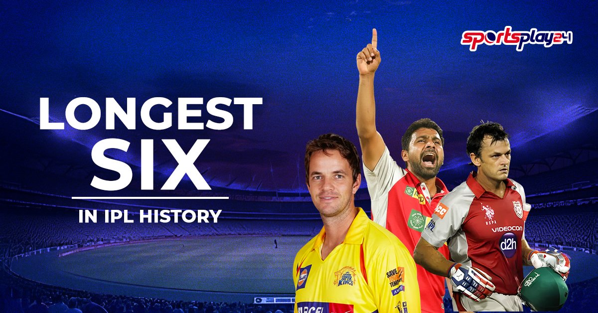 Longest six in IPL history featuring Chris Gayle, Albie Morkel, and MS Dhoni hitting massive sixes in Indian Premier League matches.
