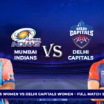 Mumbai Indians Women vs Delhi Capitals Women – Full Match Stats WPL 2026