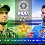 pakistan cricket team vs india cricket team timeline