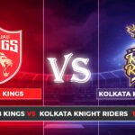 punjab kings vs kolkata knight riders timeline