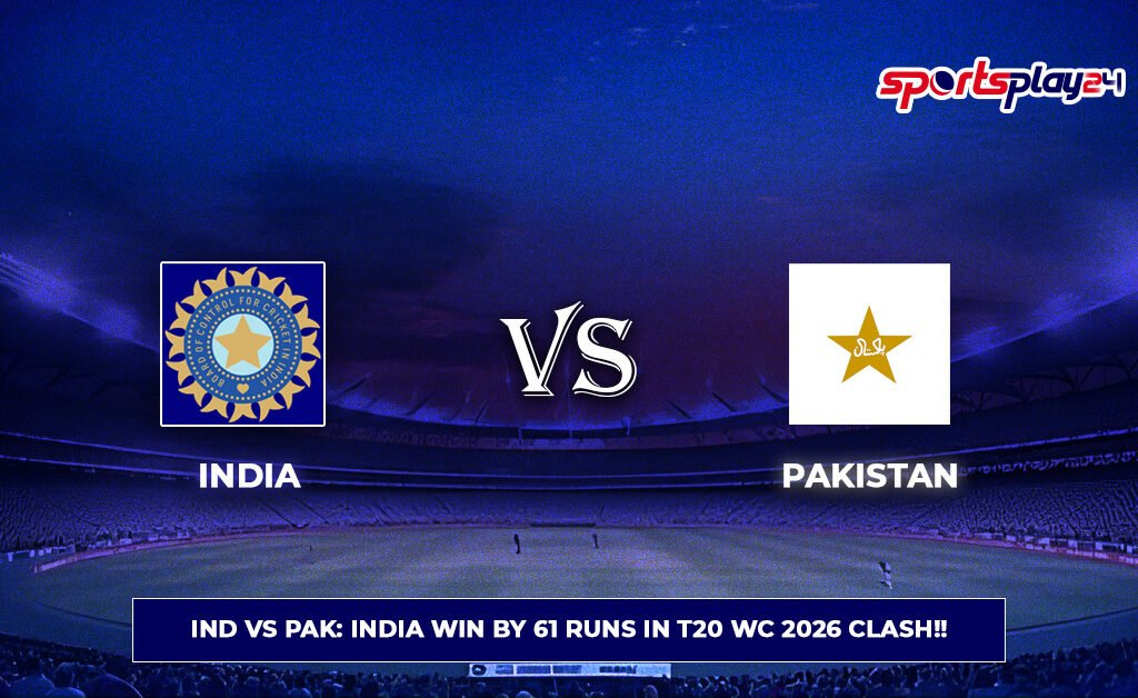 IND vs PAK India Win by 61 Runs in T20 WC 2026 Clash--