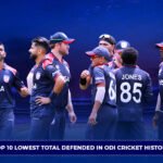 Top 10 Lowest Total Defended in ODI Cricket History
