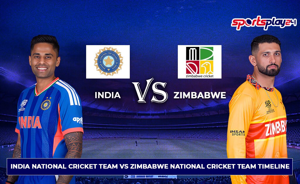 India National Cricket Team vs Zimbabwe National Cricket Team Timeline