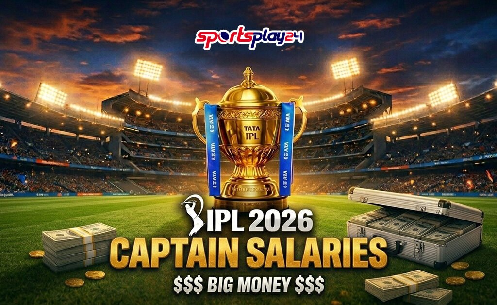 IPL 2026 Captain Salaries Complete List With Team - Earnings