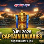 IPL 2026 Captain Salaries Complete List With Team - Earnings