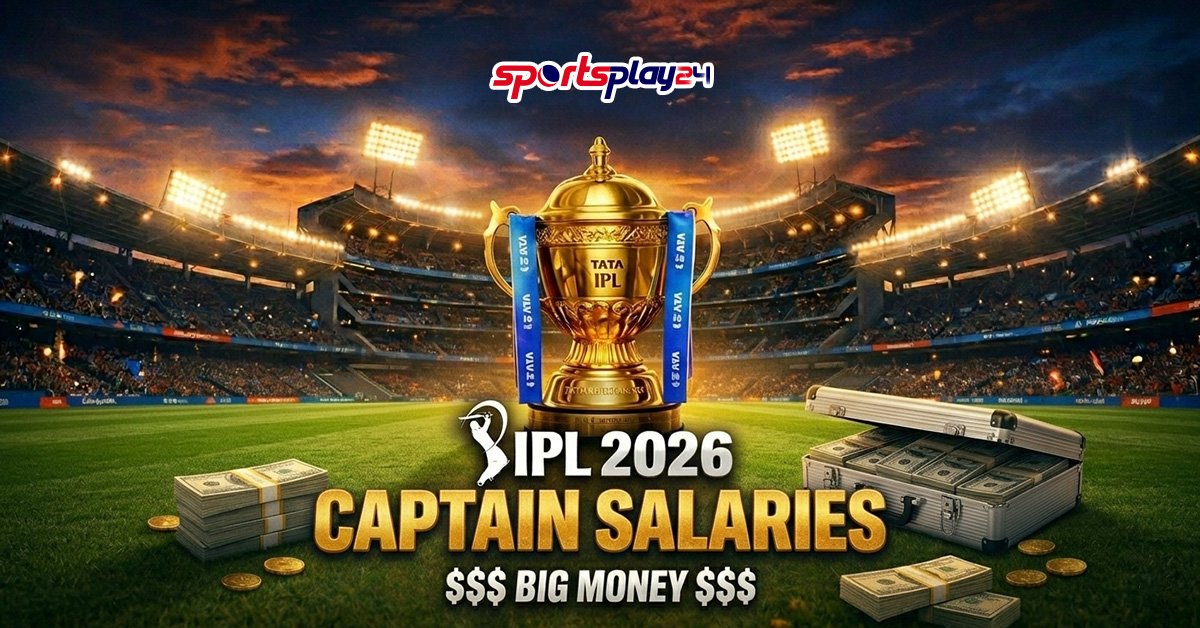 IPL 2026 Captain Salaries Complete List With Team - Earnings