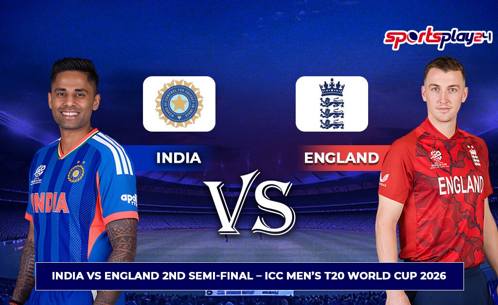 India vs England 2nd Semi-Final – ICC Men’s T20 World Cup 2026