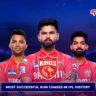 Most successful run chases in IPL history featuring Punjab Kings players in IPL stadium background.