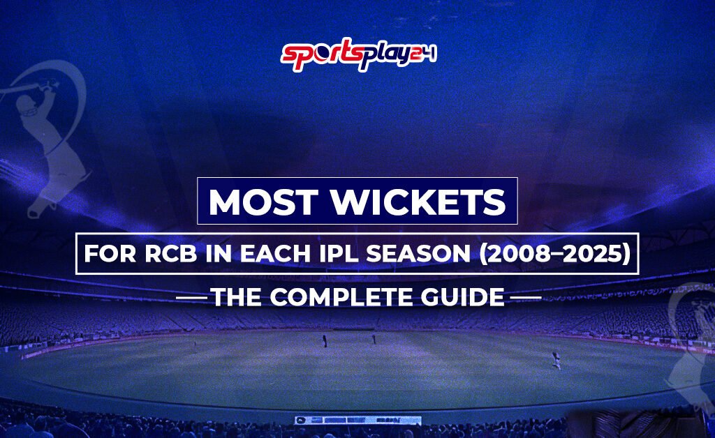 Most Wickets for RCB in Each IPL Season 2008–2025