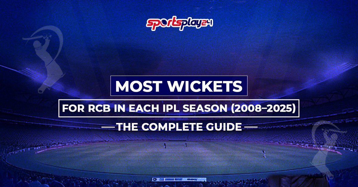 Most Wickets for RCB in Each IPL Season 2008–2025